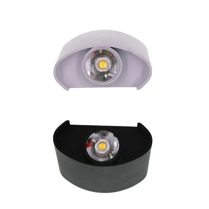 LumiAqua | Lámpara de Pared Moderna Impermeable para Uso Interior y Exterior con Tecnología LED de Bajo Consumo