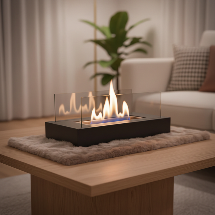 Característica de Fuego Moderna para Interior/Exterior