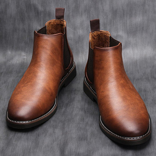 Botas Chelsea para hombre: estilo clásico hasta el tobillo para un uso versátil