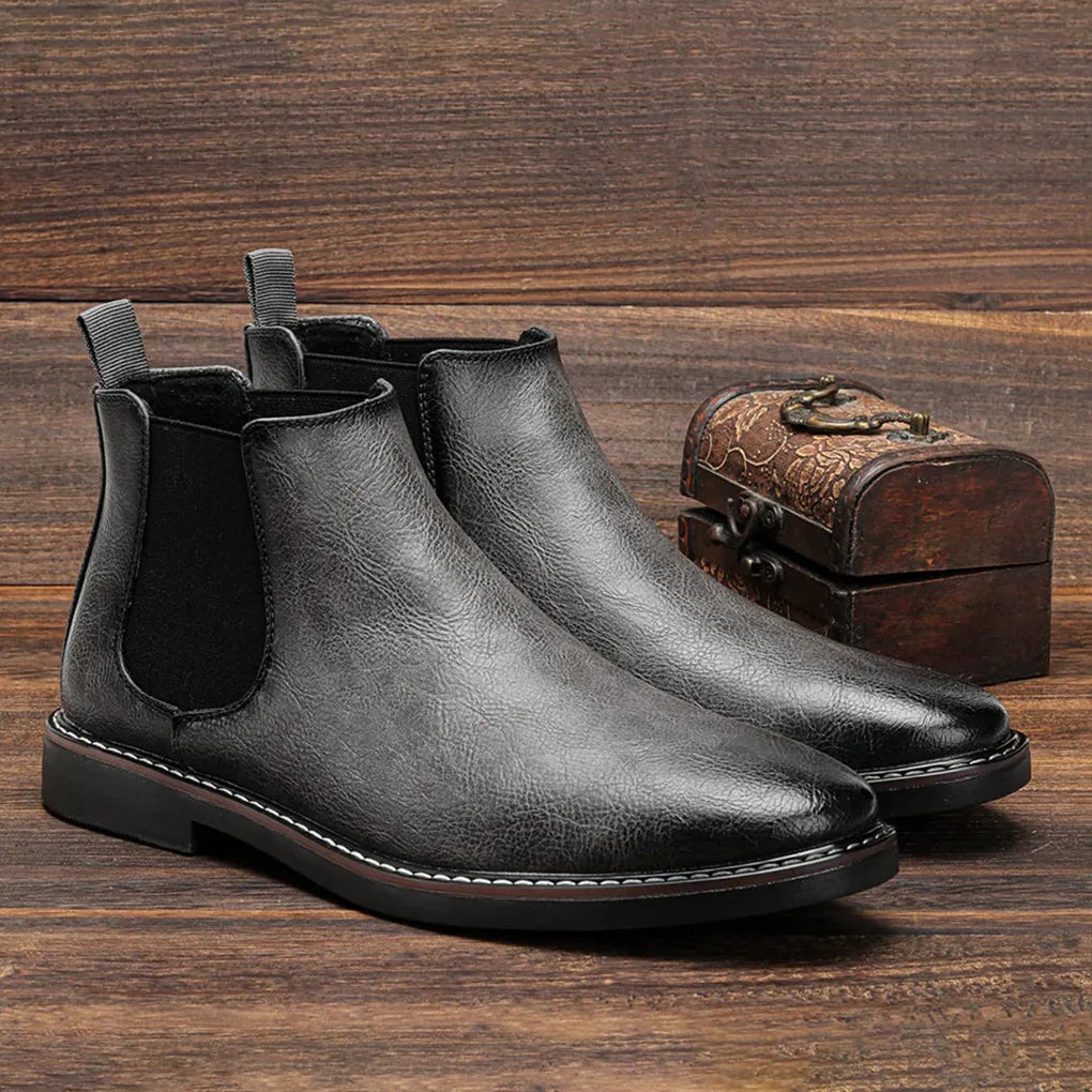 Botas Chelsea para hombre: estilo clásico hasta el tobillo para un uso versátil