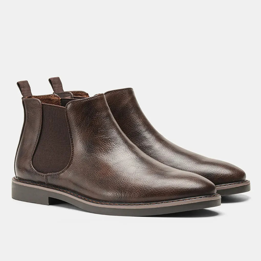 Botas Chelsea para hombre: estilo clásico hasta el tobillo para un uso versátil