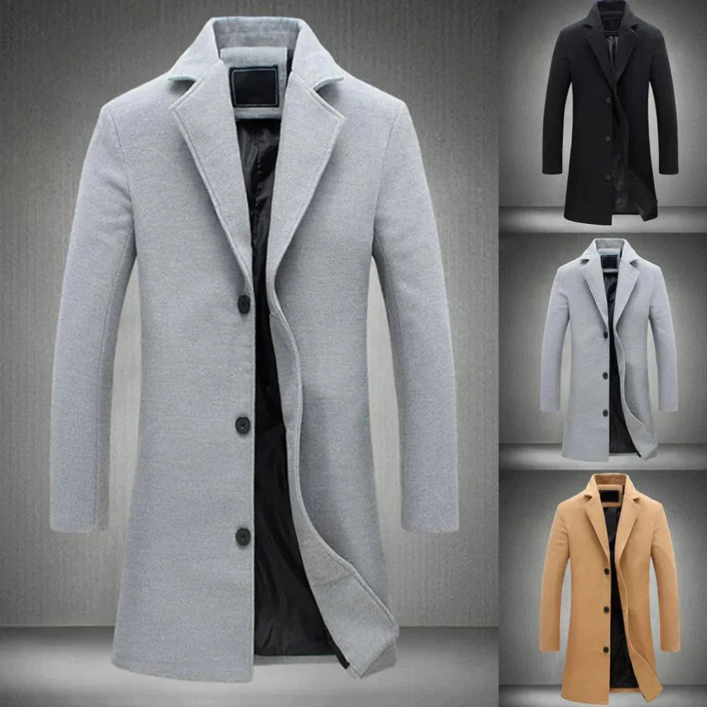 Abrigo de Invierno para Hombres – Estiloso y Protector