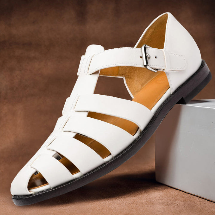 Sandalias de cuero premium para hombre