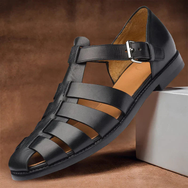 Sandalias de piel para hombre