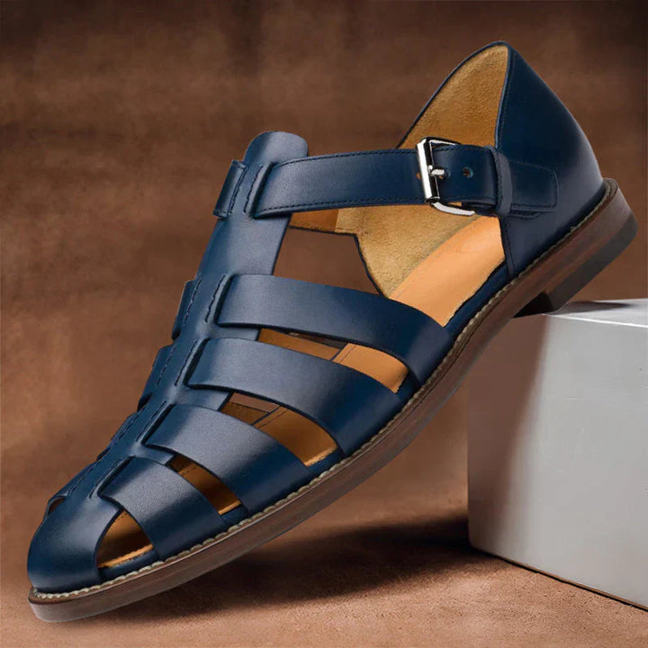 Sandalias de piel para hombre