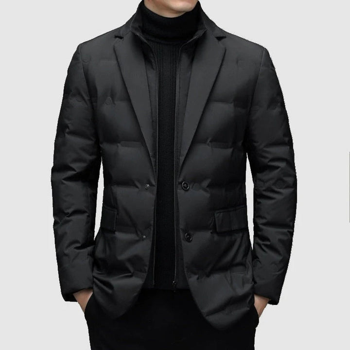 Abrigo Parka de Hombre Estilo Capa Listo para el Invierno