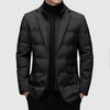 Abrigo Parka de Hombre Estilo Capa Listo para el Invierno