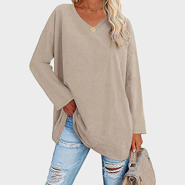 Blusa Elegante de Manga Larga para Mujeres