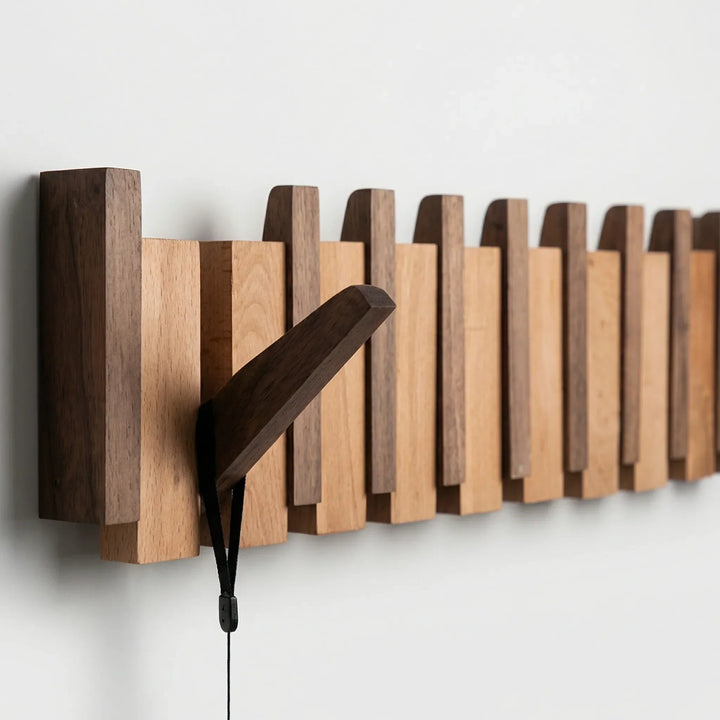 Klavura - Perchero de pared inspirado en un piano
