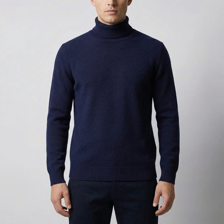 Kolvern - Jersey de punto de cuello alto plegable