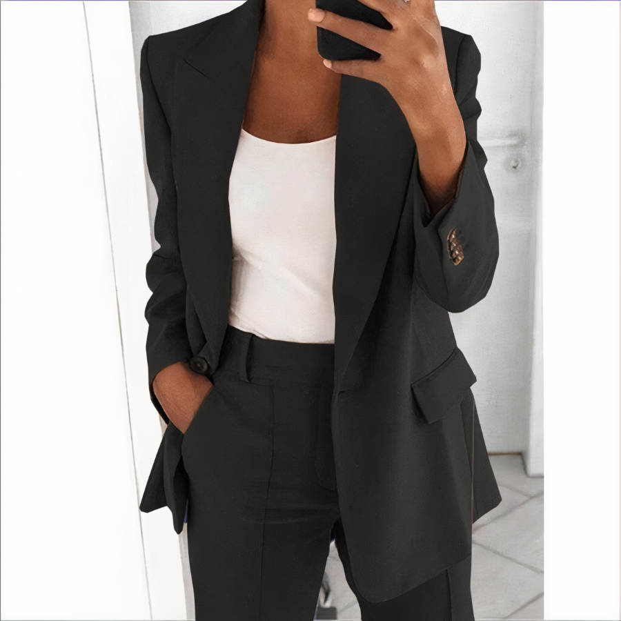 Blazer met broek voor dames - comfortabel en luchtig