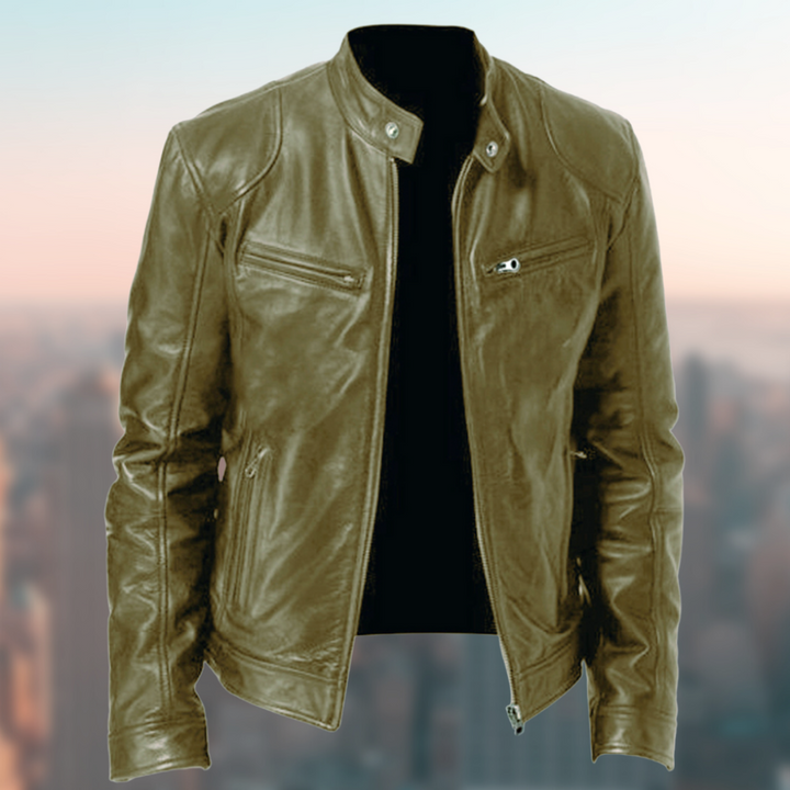 Chaqueta de Cuero para Hombres Estilo Intemporal para Cada Ocasión