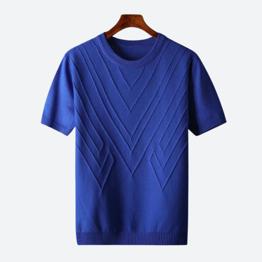 Camiseta de lujo moderna y elegante para hombre