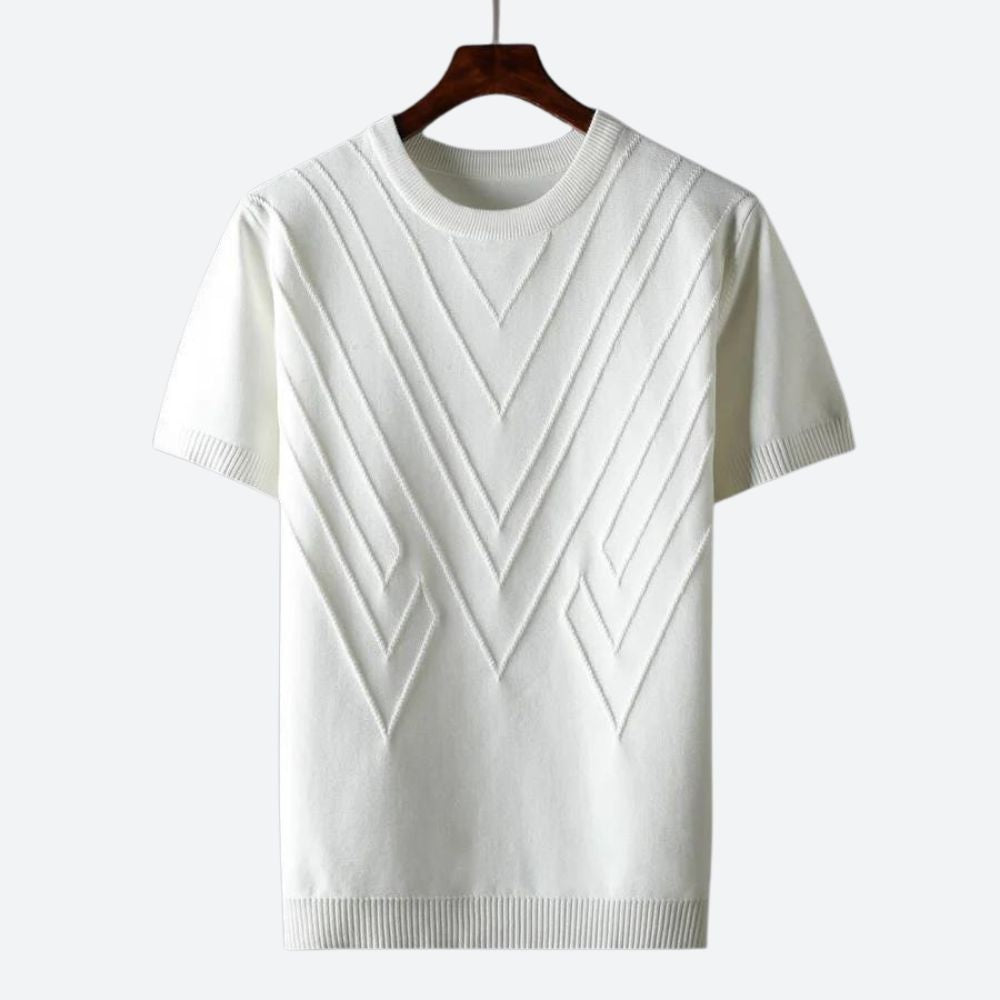 Camiseta de lujo moderna y elegante para hombre