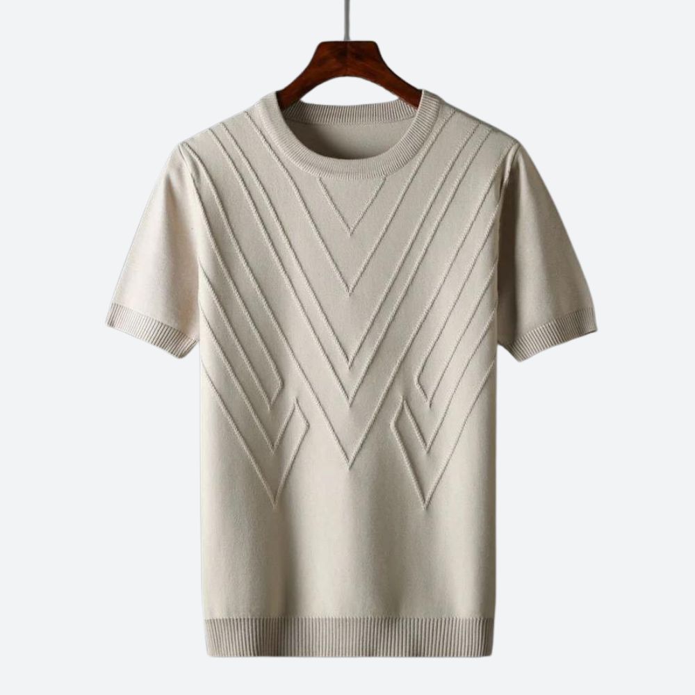 Camiseta de lujo moderna y elegante para hombre