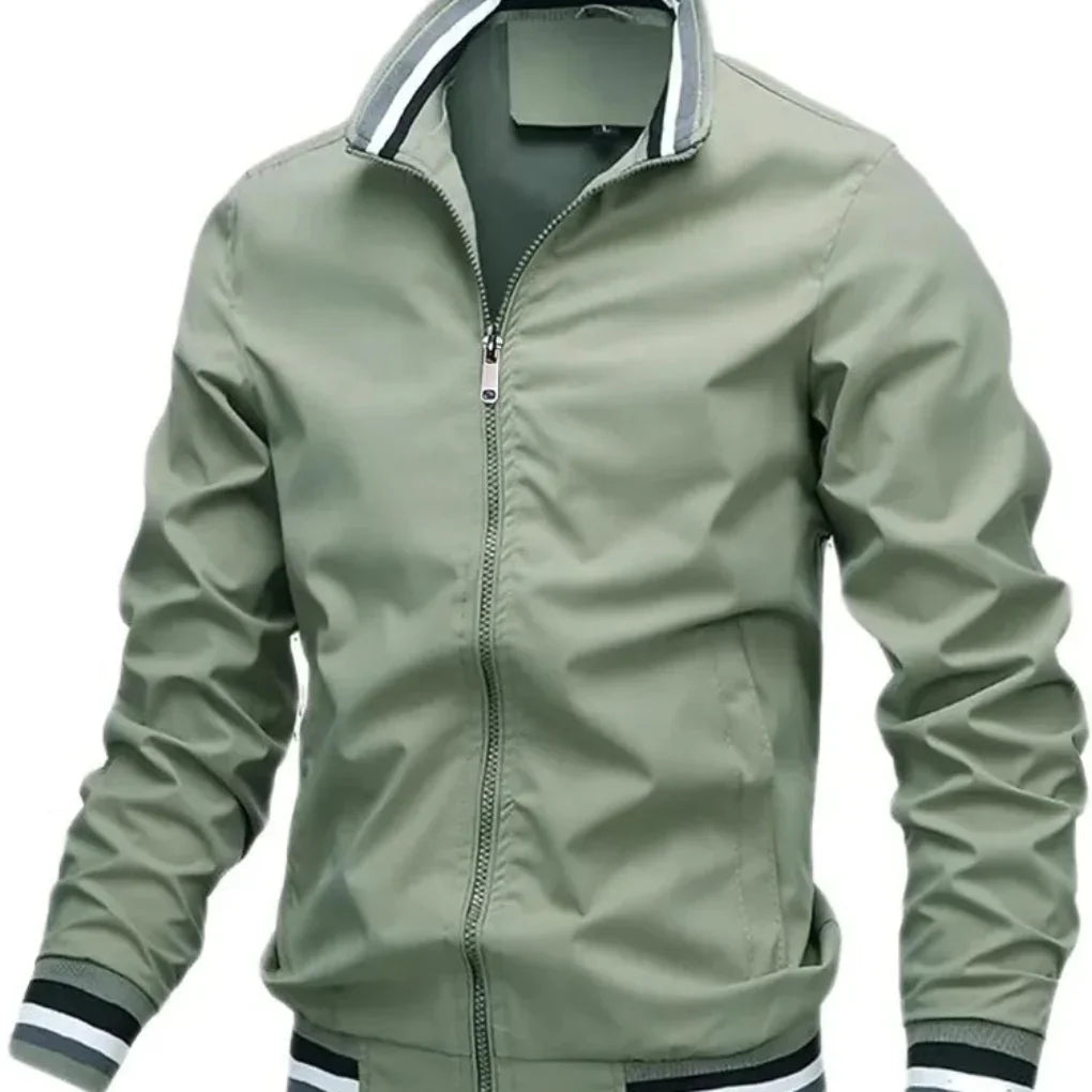 Chaqueta Transicional para Hombre con Collar