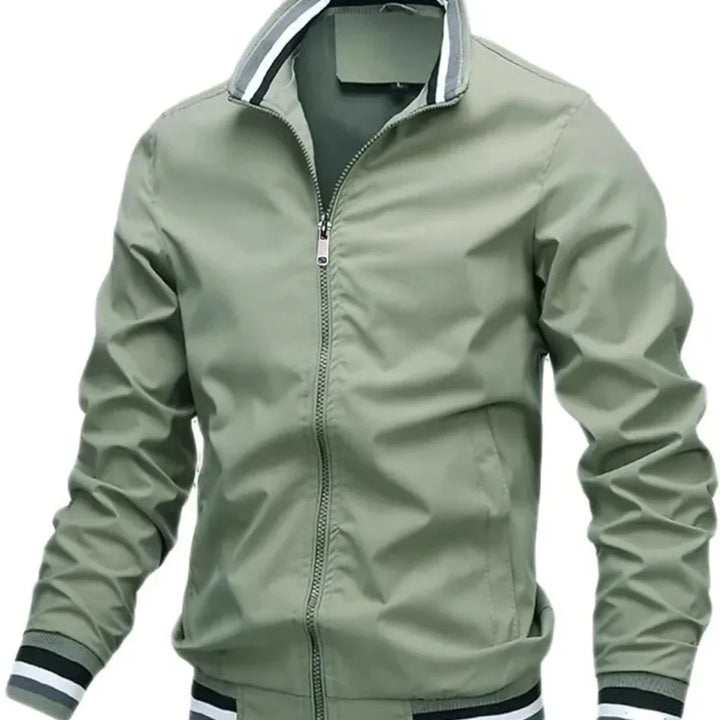 Chaqueta Transicional para Hombre con Collar