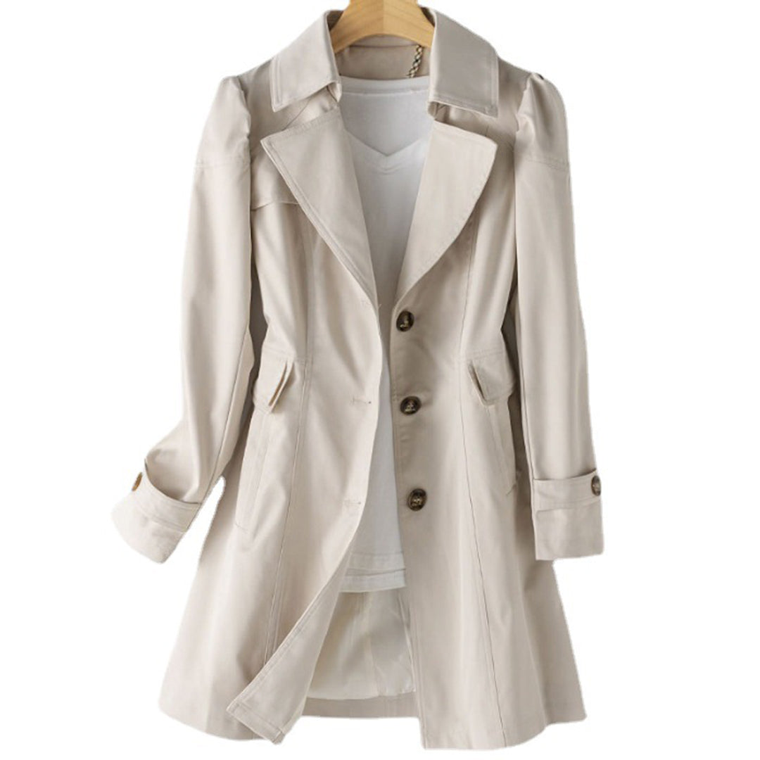 Gabardina de entretiempo para mujer