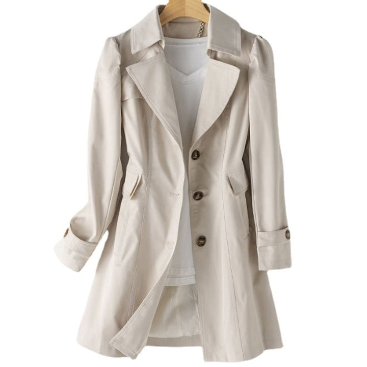 Gabardina de entretiempo para mujer