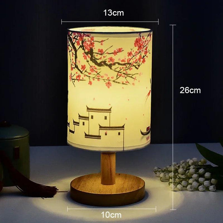 SakuraLume | Lámpara de Mesa Japandi con Elegancia