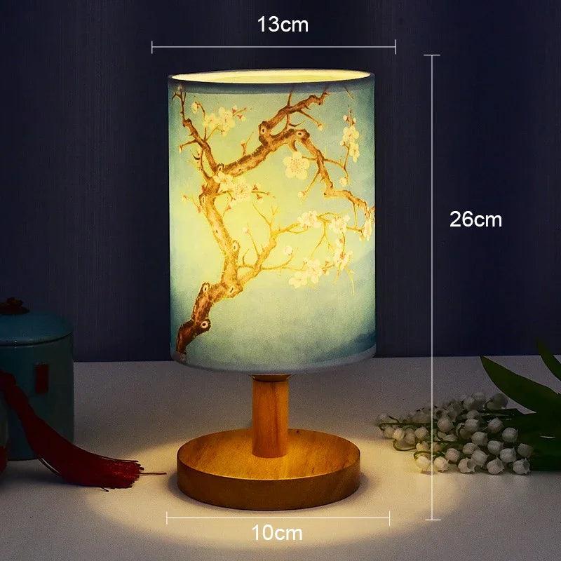 SakuraLume | Lámpara de Mesa Japandi con Elegancia