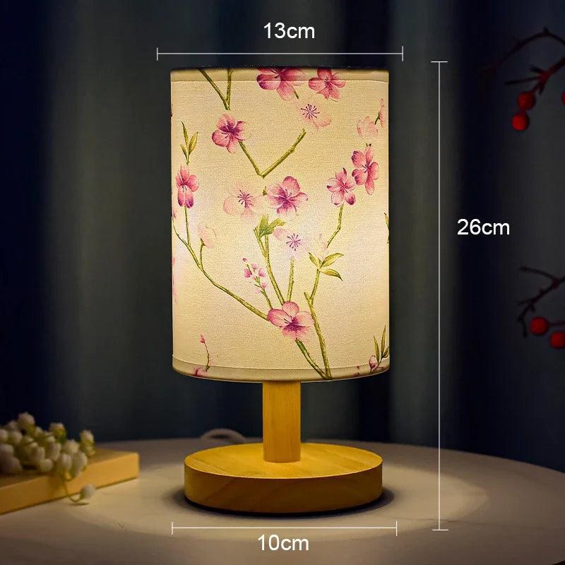 SakuraLume | Lámpara de Mesa Japandi con Elegancia