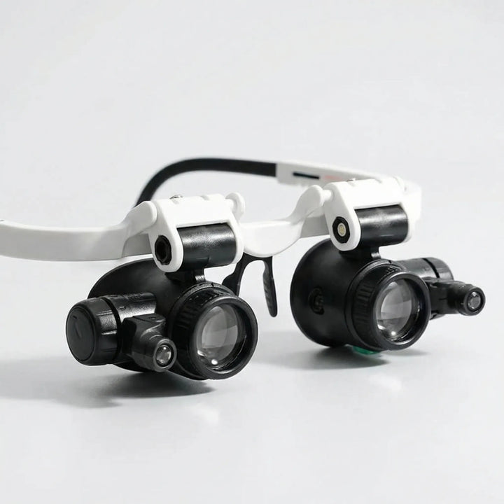 Lensora - Gafas de aumento portátiles manos libres con LED