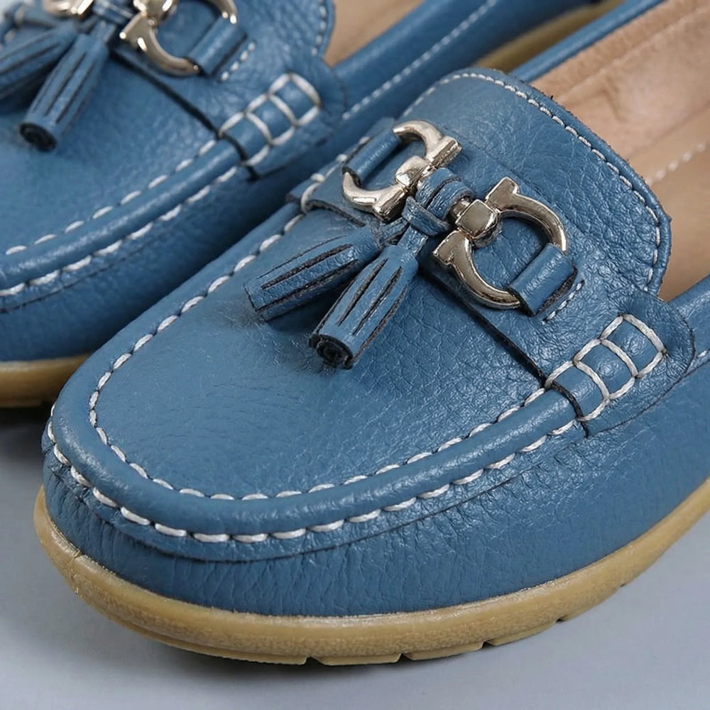 Loafelle - Mocasín plano con borlas