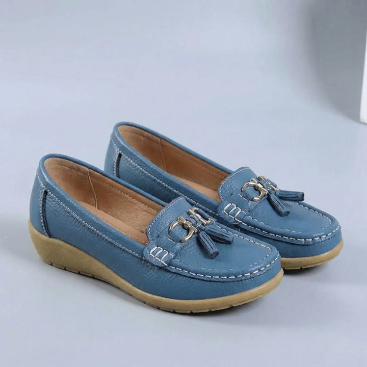 Loafelle - Mocasín plano con borlas
