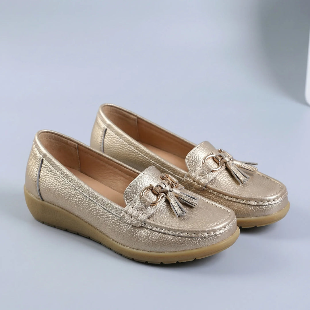 Loafelle - Mocasín plano con borlas