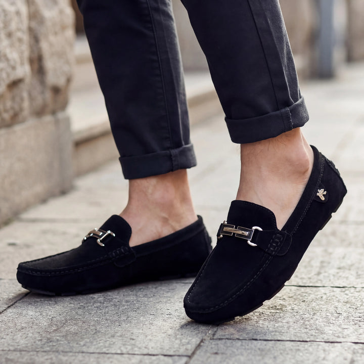 Loaveno - Mocasín sin cordones con detalle metálico