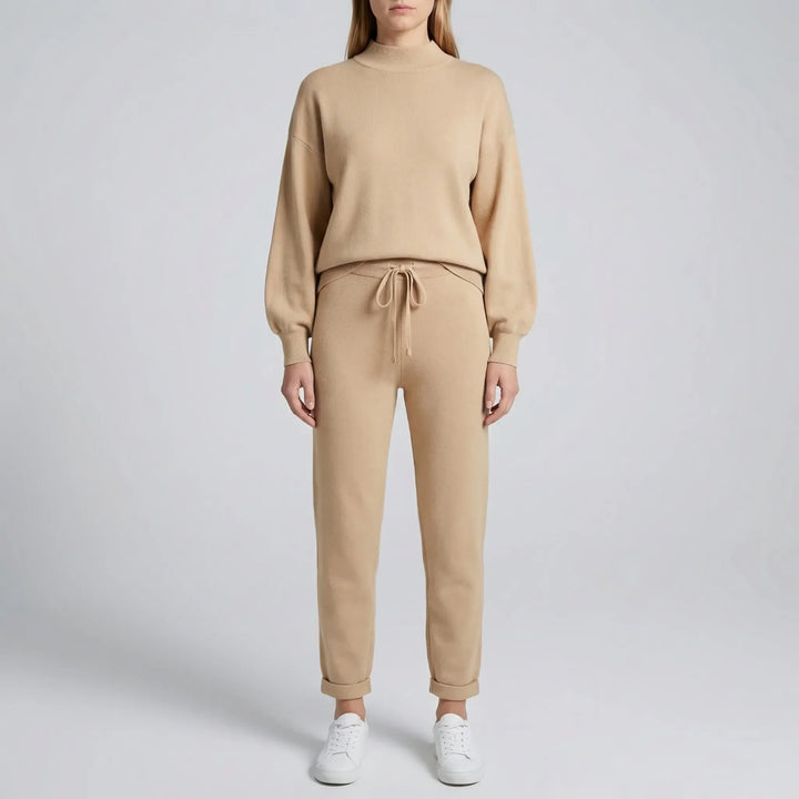 Lounovex - Conjunto a juego de sudadera y pantalón deportivo