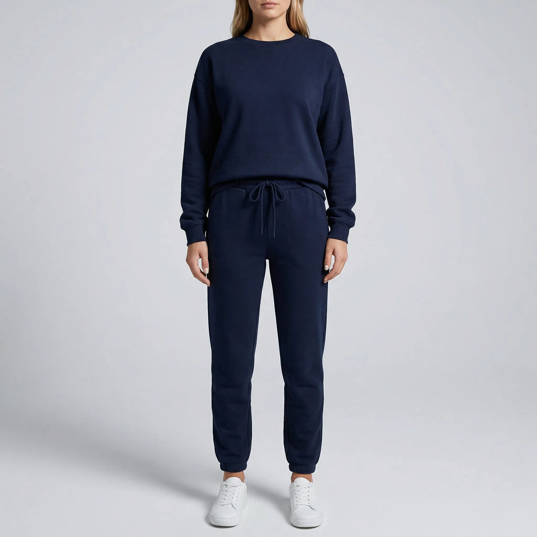 Lounovex - Conjunto a juego de sudadera y pantalón deportivo