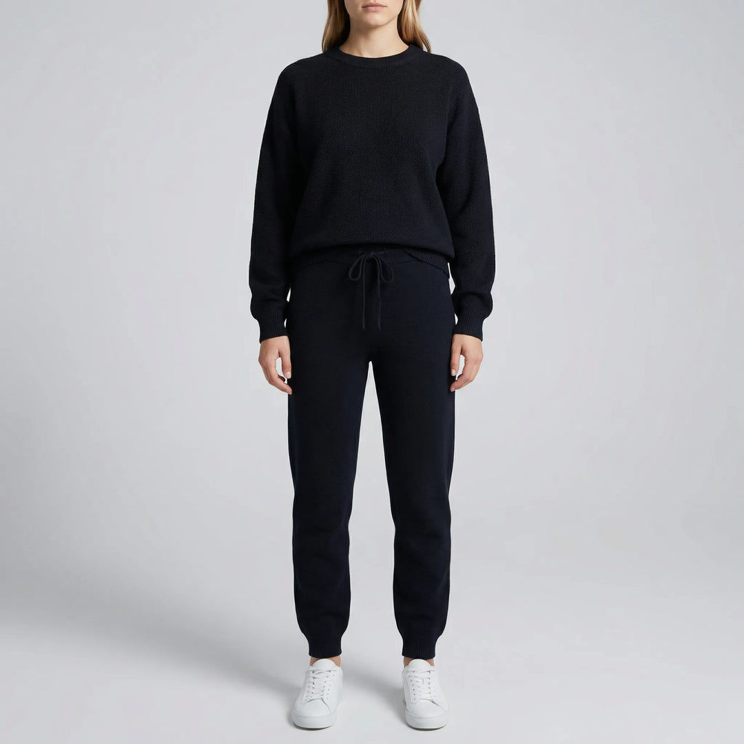 Lounovex - Conjunto a juego de sudadera y pantalón deportivo