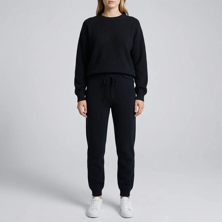 Lounovex - Conjunto a juego de sudadera y pantalón deportivo
