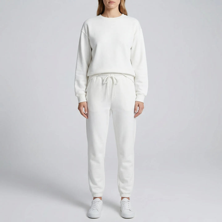 Lounovex - Conjunto a juego de sudadera y pantalón deportivo