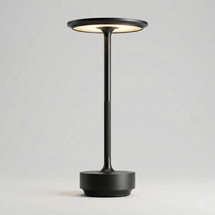Lámpara de mesa inalámbrica recargable y regulable Lumivare