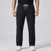 Pantalón de Pierna Recta con Cintura Elástica para Hombres