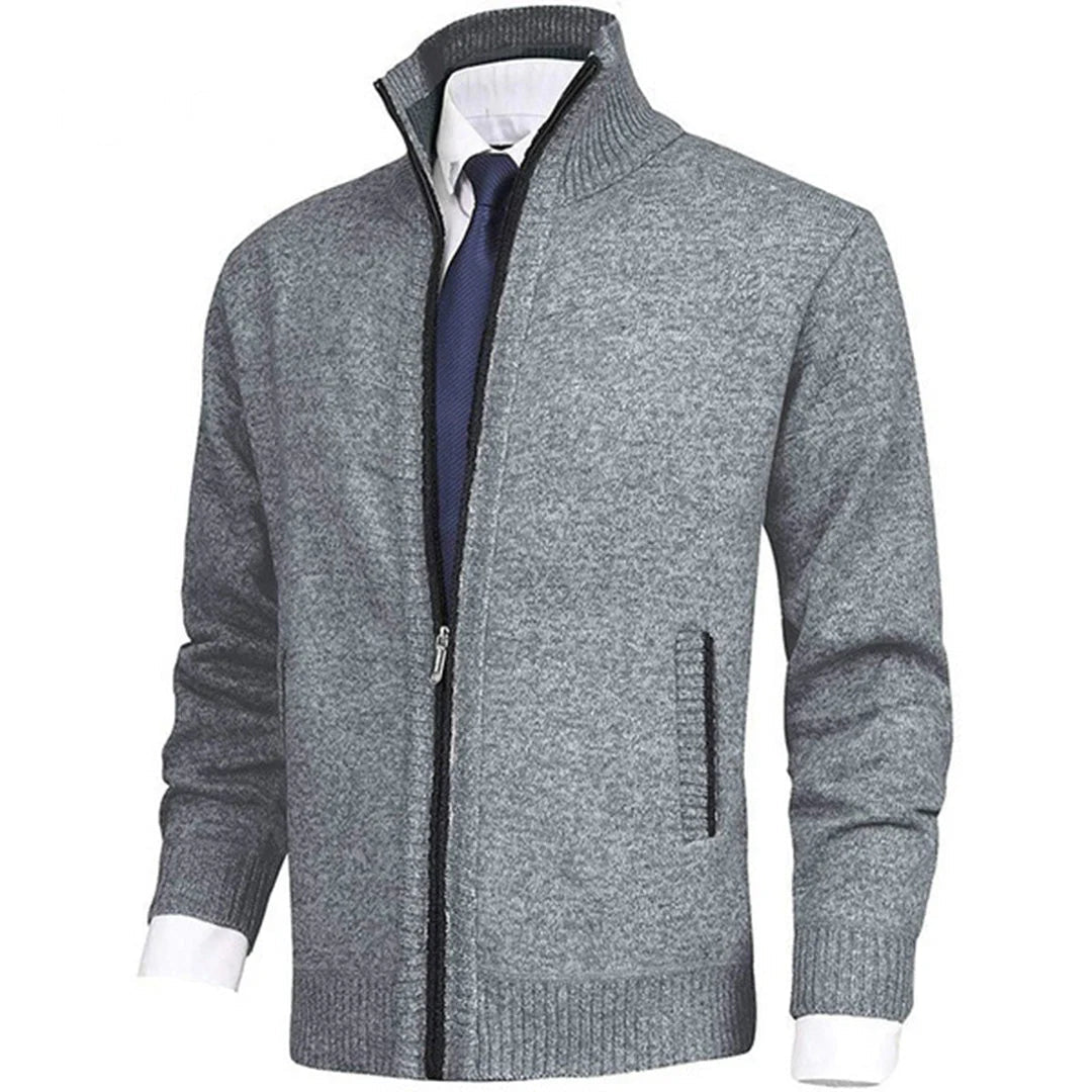 Chaleco de forro polar con cremallera para hombre: calidez y versatilidad para la comodidad diaria