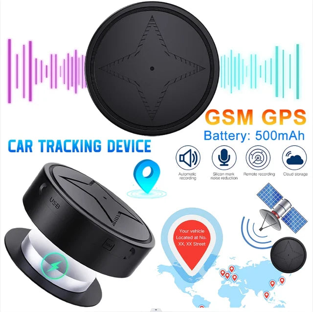 Potente localizador GPS magnético