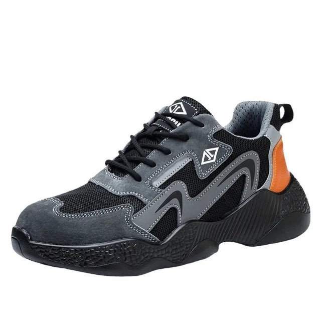 SolidComfort Zapatillas de trabajo con puntera de acero