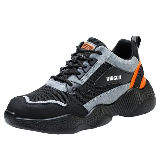 SolidComfort Zapatillas de trabajo con puntera de acero