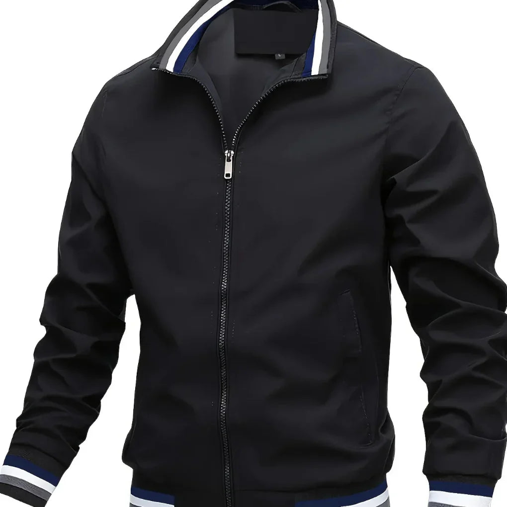 Chaqueta Transicional para Hombre con Collar