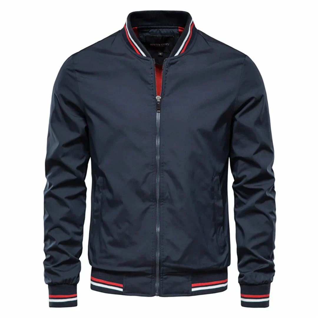 Chaqueta bomber UrbanFlex: estilo elegante y comodidad para el día a día