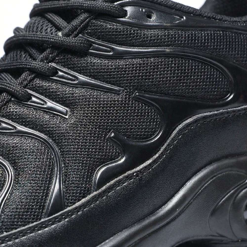 Nexorun - Zapato de seguridad ligero con cordones, color negro.