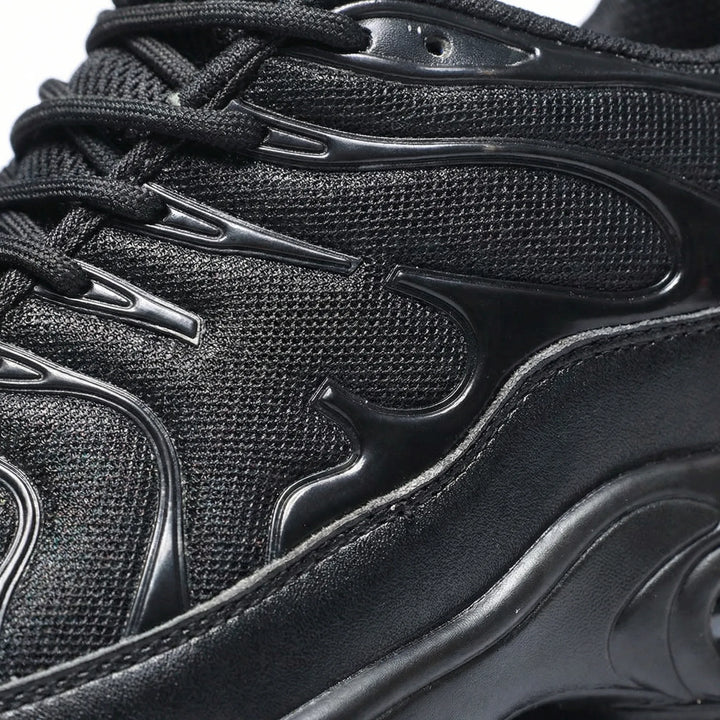 Nexorun - Zapato de seguridad ligero con cordones, color negro.