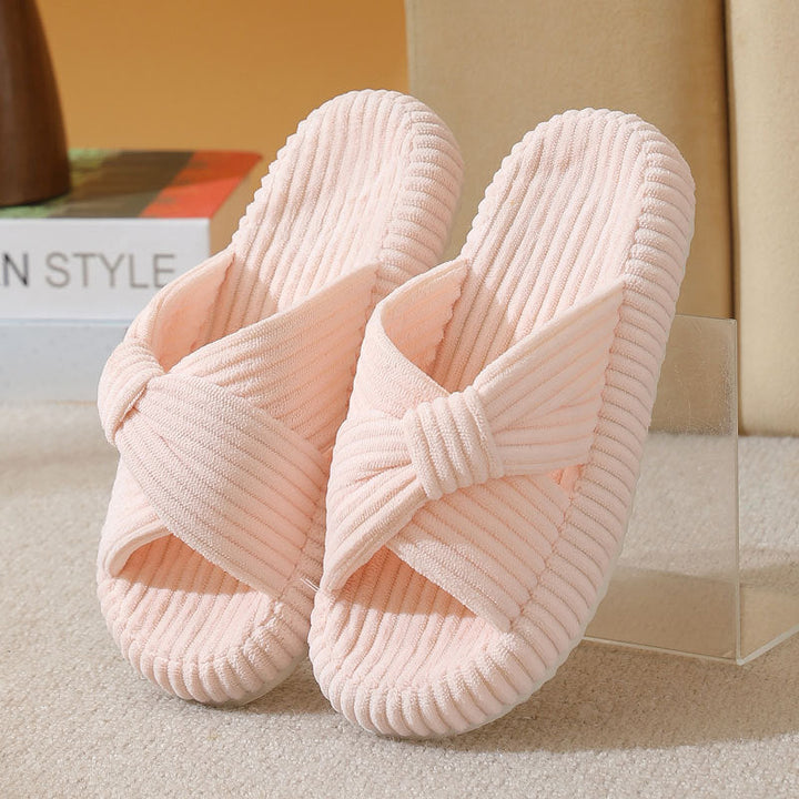 Zapatillas Cruzadas para Mujeres