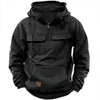Sudadera con capucha de estilo retro de moto para hombre: el estilo robusto se une a la comodidad diaria