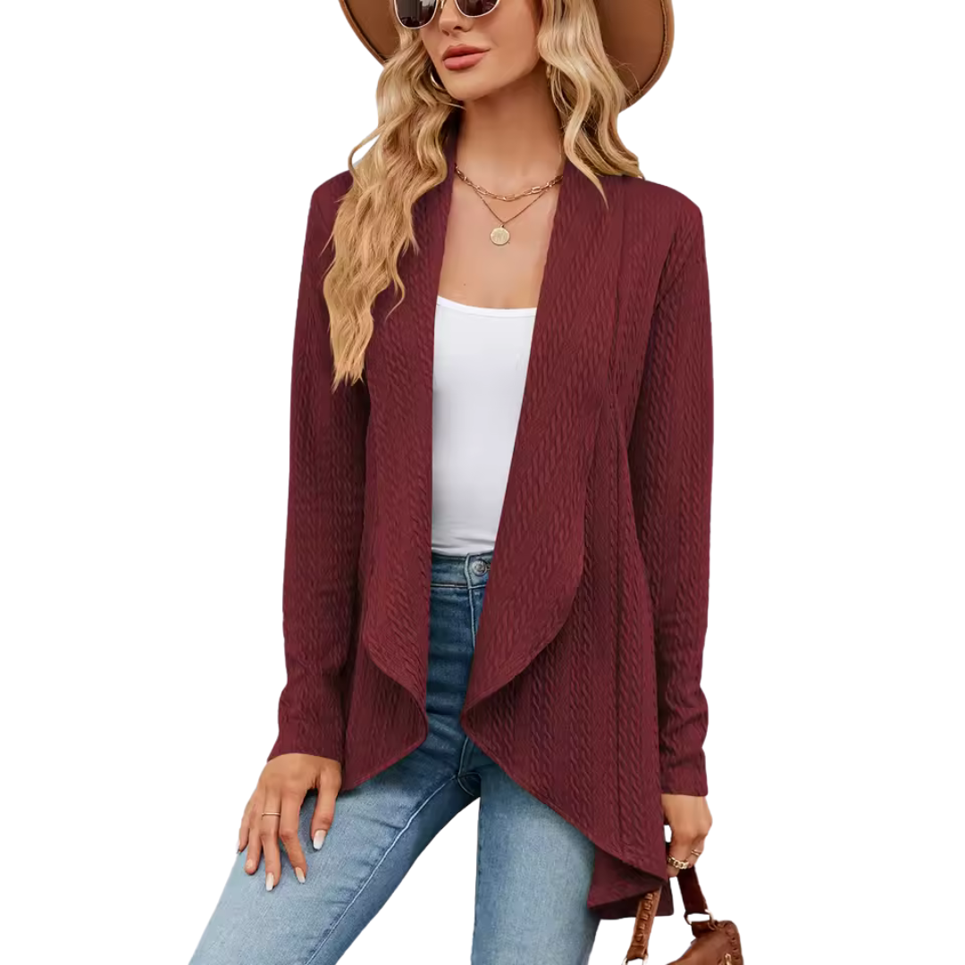 Aurora: elegante cárdigan de mujer para la temporada de otoño