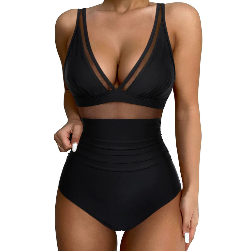 Traje de Baño Elegante de Una Sola Pieza para Mujeres